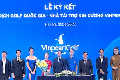 Giải vô địch golf quốc gia 2022 - Cúp Vinfast có giải thưởng kỷ lục 1,2 tỷ đồng