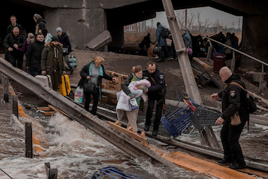 Ukraine đề nghị Nga mở các hành lang nhân đạo