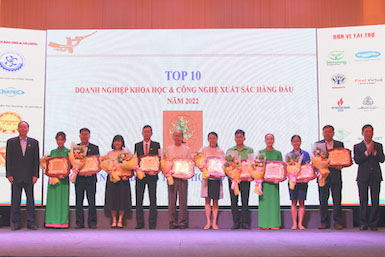 Vinh danh các doanh nghiệp khoa học và công nghệ tiêu biểu