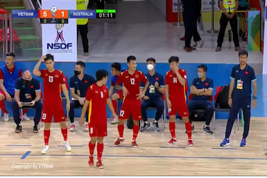 Đội tuyển Futsal Việt Nam vào bán kết Giải vô địch Đông Nam Á