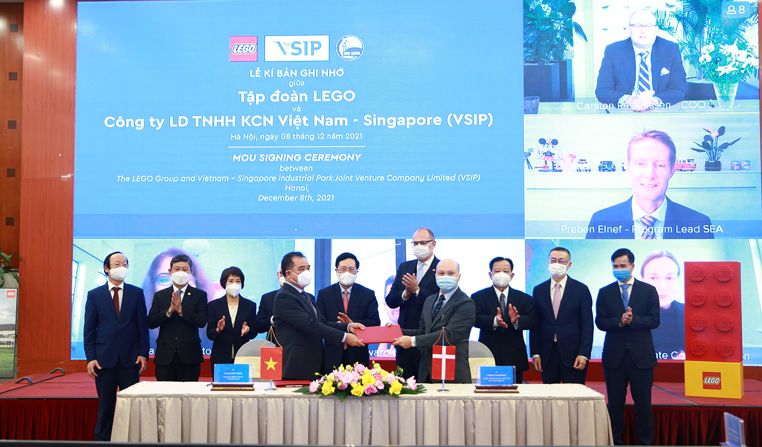 Tập đoàn LEGO đầu tư nhà máy 1 tỷ USD tại Bình Dương